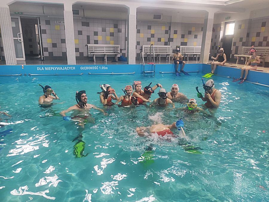 Hokej pod wodą Walenie Siemianowice Śląskie 20 V 2023. Koniec Walenia czyli Amatorska Liga Hokeja Pod Wodą